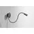 Aplica LED AZzardo Nogat, 3W, 3000K, negru