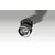 Spot mobil LED aplicat AZzardo Scorpio, 10W, negru cromat, rotund, IP20