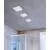 Plafoniera incastrata LED AZzardo Slim 15, 12W, 3000K, patrat, alb, IP44