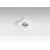 Spot fix incastrat AZzardo Luciano, 1xGU10, alb, patrat, IP20