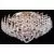 Plafoniera cristal Maytoni Karolina, 6xE14, auriu