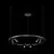 Pendul LED Maytoni Satellite, 42W, 3000K, negru