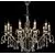 Candelabru cristal Maytoni Grace, 10xE14, bronz