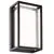 Aplica LED Mantra Chamonix, 9W, 2700K-3200K-4000K, 725 lumeni, H238 mm, gri închis, IP65