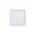 Spot fix LED, incastrat, Mantra Saona, 6W, 3000K, 90x90x25 mm, alb, patrat