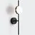 Aplica LED Mantra Cuba, 8W, 3000K, H50 cm, auriu, negru, IP20