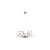 Lustra cristal LED Rabalux Romili, 30W, auriu