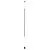 Pendul LED Nova Luce Elettra, 20W, negru
