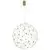 Pendul LED Nova Luce Sole, 21,6W, auriu