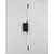 Aplica LED Nova Luce Raccio, 11W, 3000K, negru