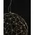 Pendul LED Nova Luce Sole, 21,6W, auriu