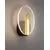 Aplica LED Nova Luce Genti, 7W, auriu, negru
