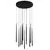 Pendul LED Nova Luce Giono, 29W, 3000K, negru