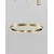 Pendul LED Nova Luce Motif, 55W, alama, auriu, dimabil