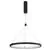 Pendul LED Nova Luce Empatia, 35W, 3000K, negru, dimabil