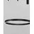 Pendul LED Nova Luce Motif, 55W, negru, dimabil