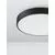 Plafoniera LED Nova Luce Hadon, 24W, alb mat, negru
