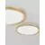 Plafoniera LED Nova Luce Troy, 50W, alb, auriu, dimabil