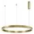 Pendul LED Nova Luce Motif, 55W, alama, auriu, dimabil