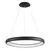 Pendul LED Nova Luce Albi, 80W, negru, dimabil