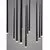 Pendul LED Nova Luce Giono, 29W, 3000K, negru