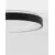 Plafoniera LED Nova Luce Rando Thin, 50W, negru, dimabil