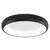 Plafoniera LED Nova Luce Albi, 32W, negru, dimabil