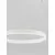 Pendul LED Nova Luce Motif, 55W, alb nisipiu, dimabil