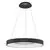 Pendul LED Nova Luce Rando Thin, 50W, 4000K, D60 cm, negru, dimabil Triac
