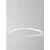 Pendul LED Nova Luce Aries, 32W, alb, dimabil