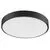 Plafoniera LED Nova Luce Hadon, 24W, alb mat, negru