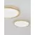 Plafoniera LED Nova Luce Troy, 40W, alb, auriu, dimabil