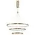 Pendul LED Nova Luce Empatia, 108W, alama, auriu, dimabil
