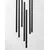 Pendul LED Nova Luce Ultrathin, 21W, negru