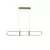Pendul LED Nova Luce Arte, 31,2W, auriu, dimabil