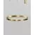 Pendul LED Nova Luce Motif, 55W, alama, auriu, dimabil