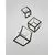 Pendul LED Nova Luce Gabbia, 110W, negru, dimabil