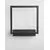 Aplica LED Nova Luce Cornice, 18W, negru