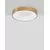 Plafoniera LED Nova Luce Rando Thin, 30W, 3000K, D38 cm, auriu, dimabil Triac