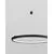 Pendul LED Nova Luce Empatia, 35W, 3000K, negru, dimabil