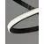 Pendul LED Nova Luce Nager, 45W, negru, dimabil