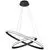 Pendul LED Nova Luce Nager, 45W, negru, dimabil