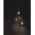 Pendul LED Nova Luce Navan, 6W, negru, nichel satinat
