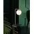 Veioza Nova Luce Alvarez, 1xE14, alb, auriu, negru