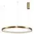 Pendul LED Nova Luce Preston, 49W, 3000K, alama antica, dimabil