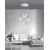 Pendul Nova Luce Filo, 5xG9, auriu, crom, transparent