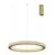 Pendul LED Nova Luce Fiore, 60W, alama antica, dimabil