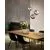Pendul Nova Luce Spada, 3xE27, auriu, gri, negru
