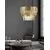 Candelabru cristal Nova Luce Baladona, 20xG9, auriu