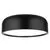 Plafoniera Nova Luce Perleto, 2xE27 max. 10W, D350 mm, alb, negru
